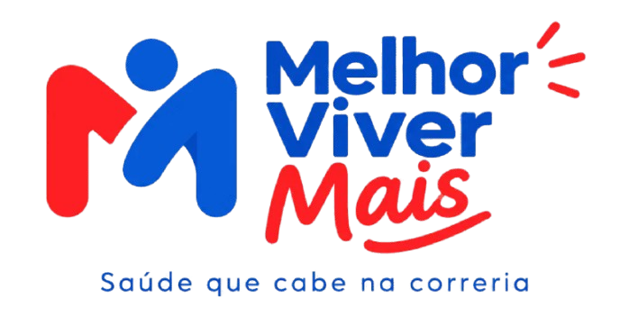 Logo Melhor Viver Mais com a frase Saúde que cabe na correria
